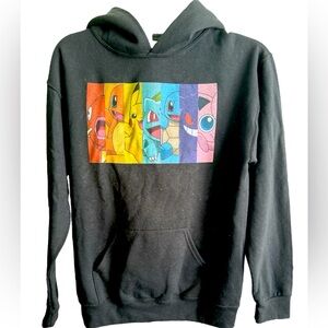 Pokemon Kids' Pullover Hoodie Large NEW